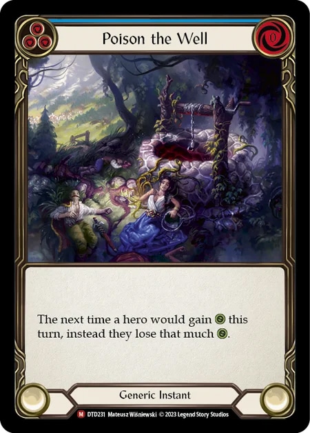 EN】【Rainbow Foil】[Generic] Poison the Well / 汚染された井戸 [M