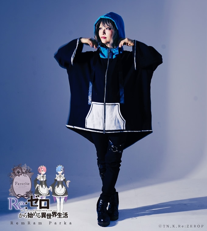 Re:ゼロから始める異世界生活×Favoriteコラボ リゼロ パーカー レム