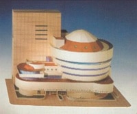 F・ロイド・ライト／紙模型 グッゲンハイム美術館 | Frank Lloyd