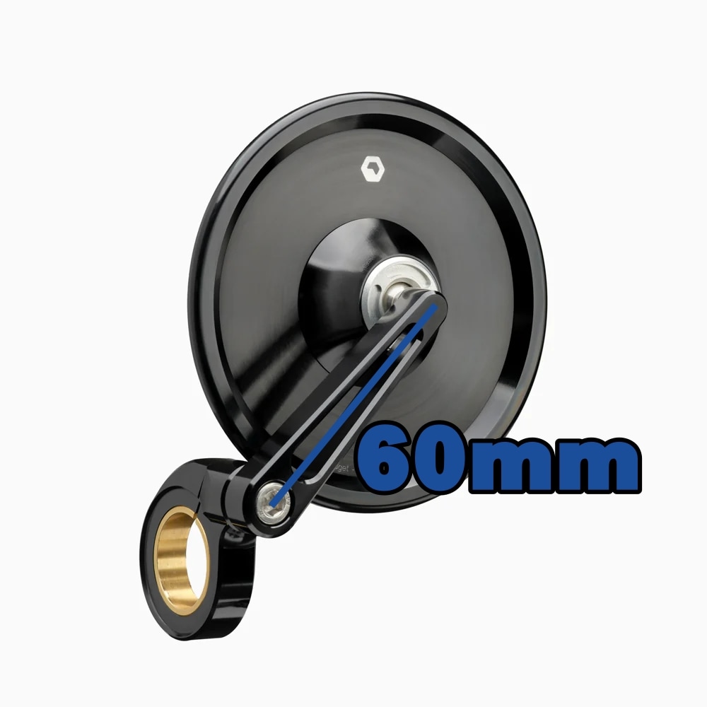 mo.ビュー クラシック60 ガラスレス バーエンドミラー（1個） | 全商品