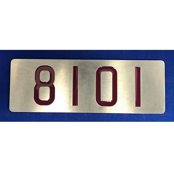 東京メトロ 8101側面車号銘板マグネットプレート | 東京メトロ | 鉄道