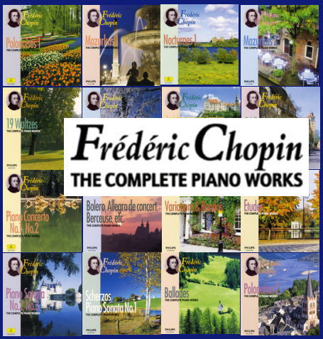 ショパン・ピアノ作品ベスト全曲集-Frederic Chopin The Complete