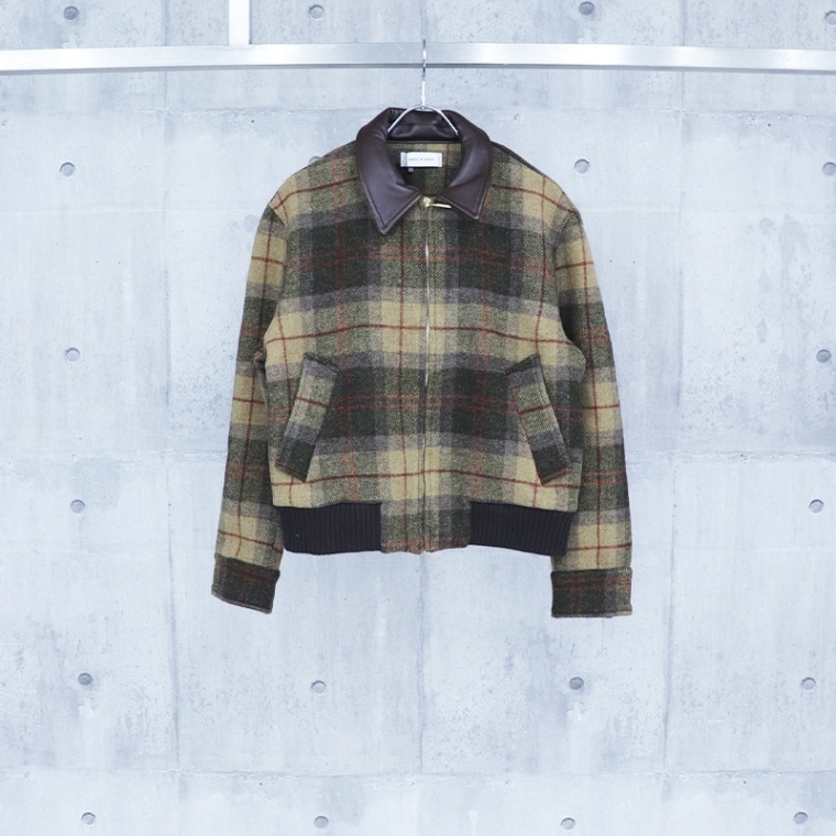 ERNEST W. BAKER / EWB CHECK WESTERN HARRINGTON JACKET | ジャケット