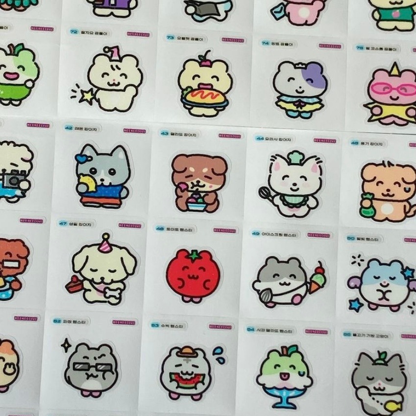 heeheeclub] ランダムステッカー ver.2 (4枚入) | CATEGORY,STICKER