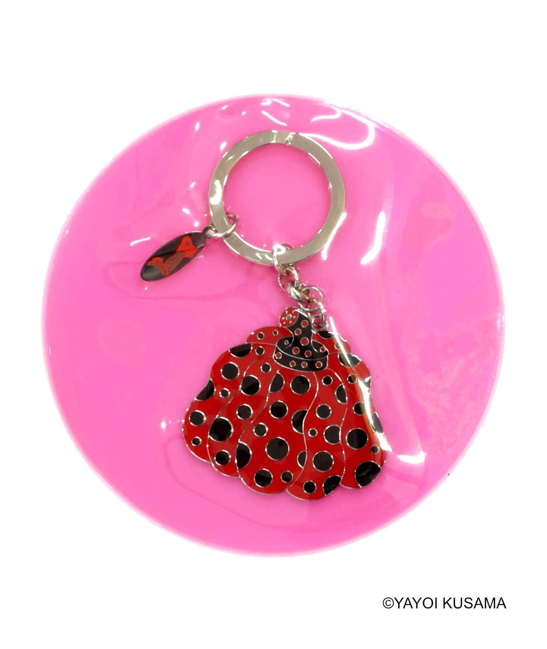 草間彌生 キーリング [かぼちゃ]｜ラムフロム - アートグッズ