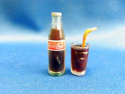 世界のミニチュアコレクション 1/6スケール コーラ＆コップセット