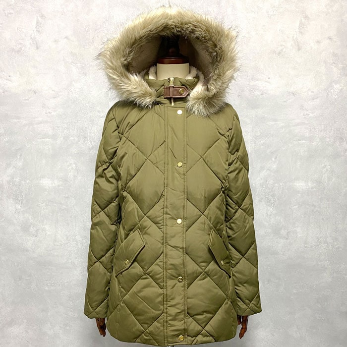 ローレン ラルフローレン レディース ファー フード付き ダウン コート