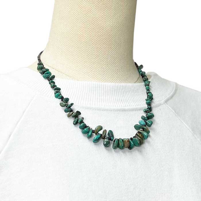 インディアンジュエリー サントドミンゴ族 ターコイズ ＆ オリーブ