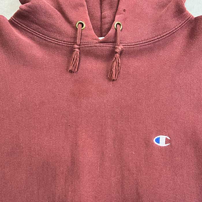 90's Champion Reverse Weave Parka BURGUNDY/M Made in USA 90年代