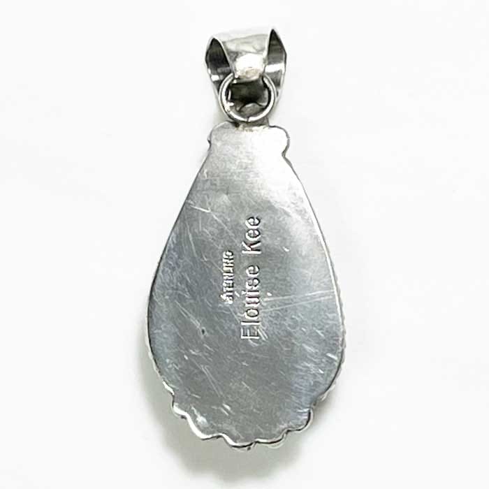 インディアンジュエリー ナバホ族 天然石 ラリマー シルバー