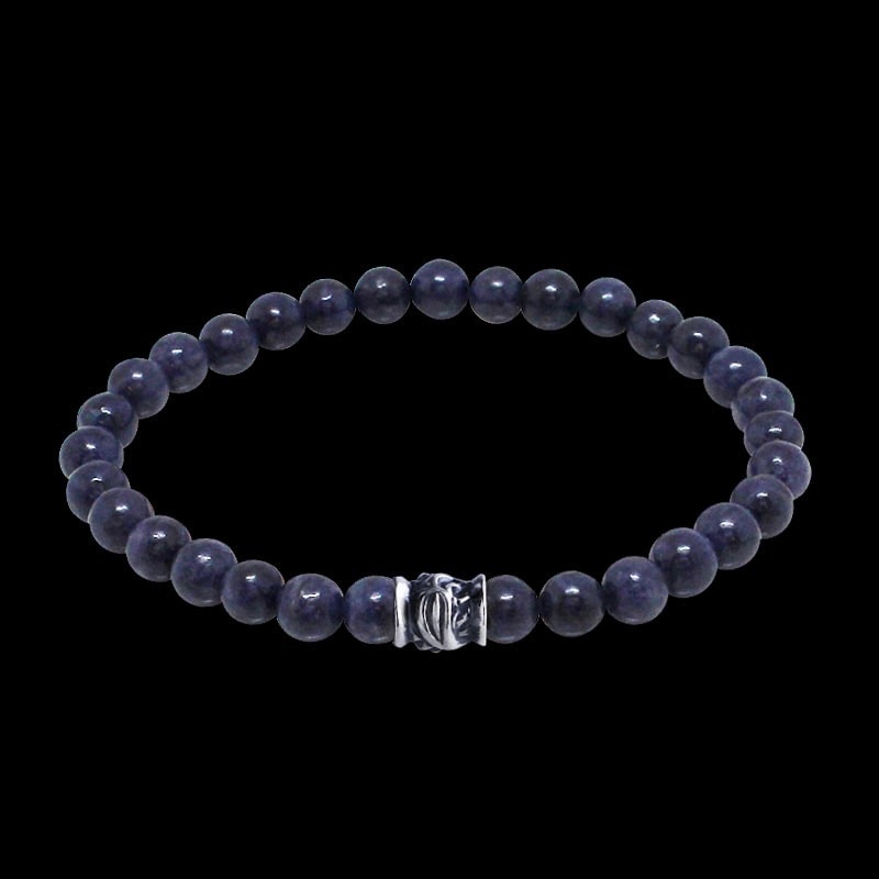 ホーク ビード (S) マットオニキス (6mm) ブレスレット | メイティング