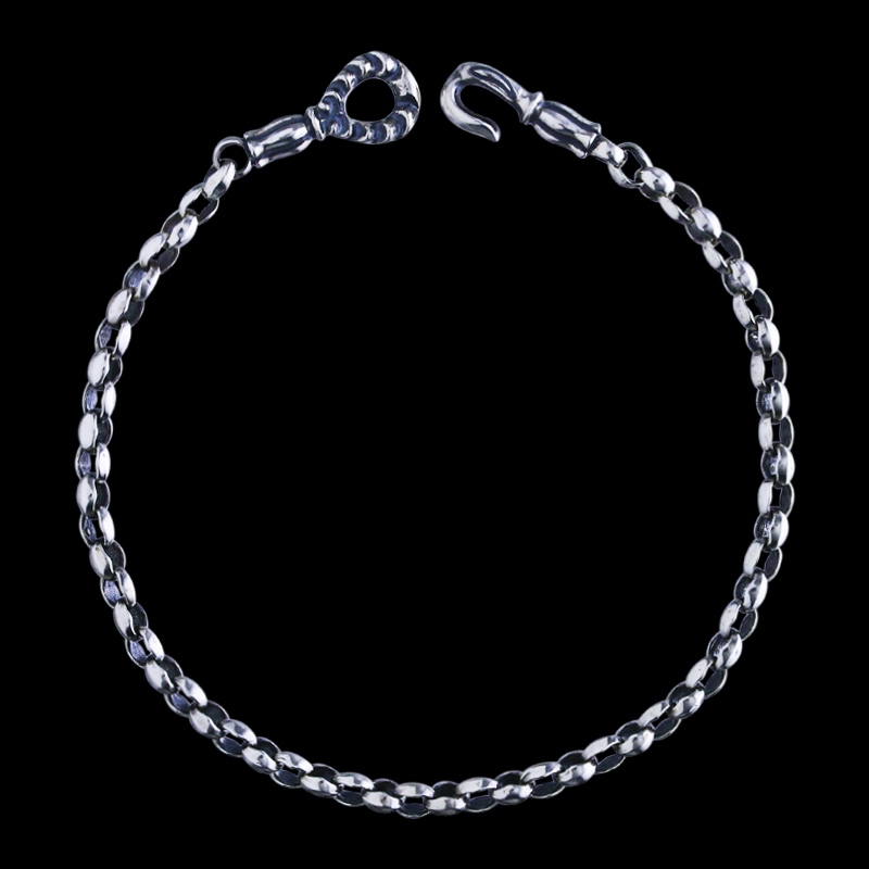 メイティングフライト フック ミニ シルク チェーン (L) ブレスレット