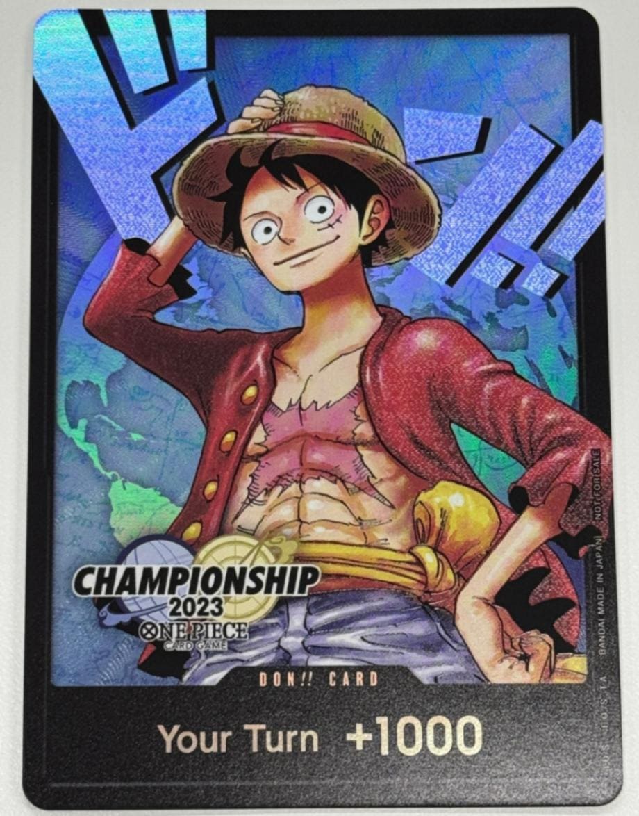 英語版〕ドン!!カード{Monkey D. Luffy}《チャンピオンシップ2023