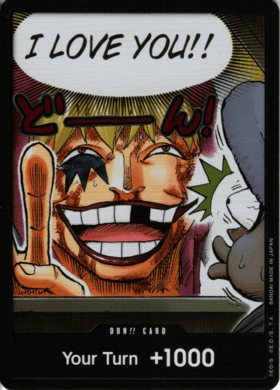 英語版〕ドン!!カード {I LOVE YOU!!} | すべての商品 | ワンピース