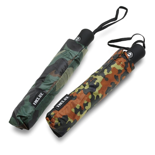 YMCL ワンタッチ 折り畳み傘 【ワイエムシーエル】メンズ ミリタリー