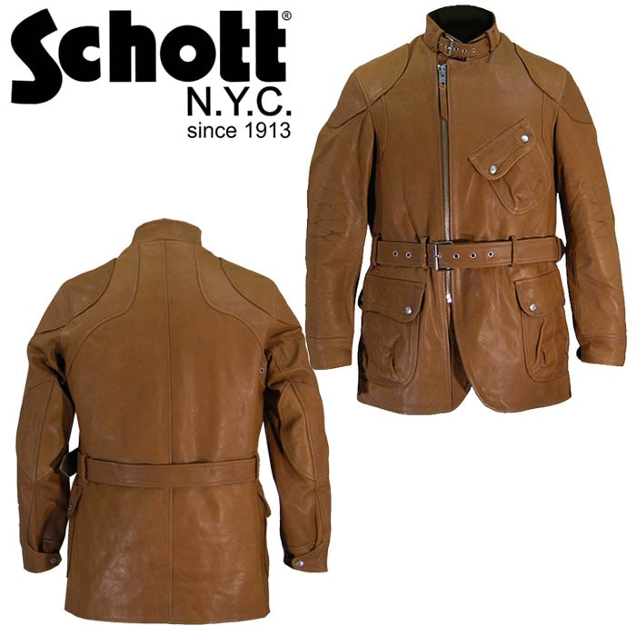 Schott3181016MORTERCYCLE COAT【ショット モーターサイクルコート】本
