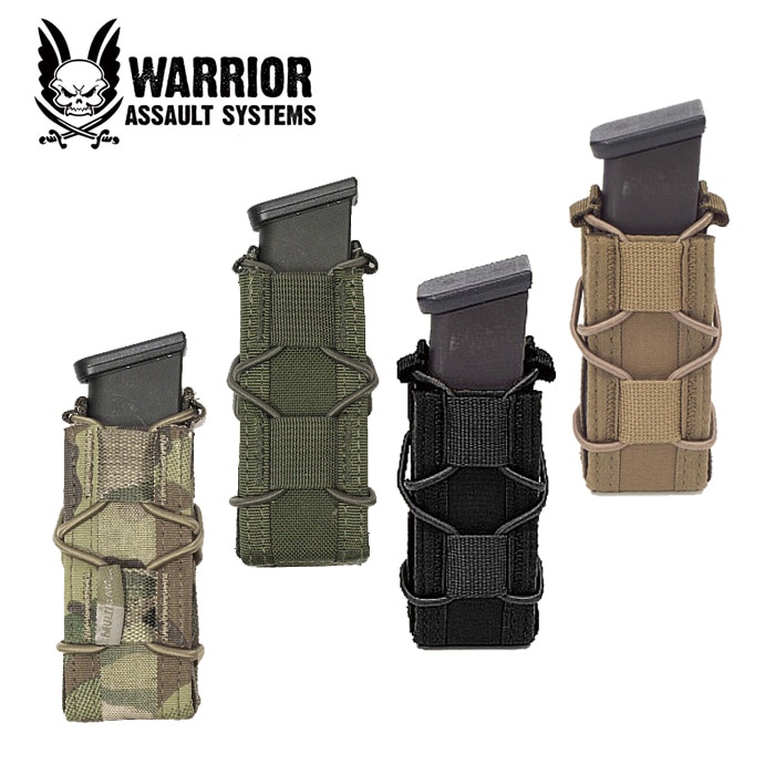 Warrior Assault Systems シングル クイック ピストルマグポーチ<br