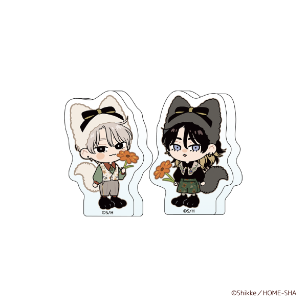 ピンクハートジャム」 アクリルブロック 灰賀優希×金江凉 | コラボ商品