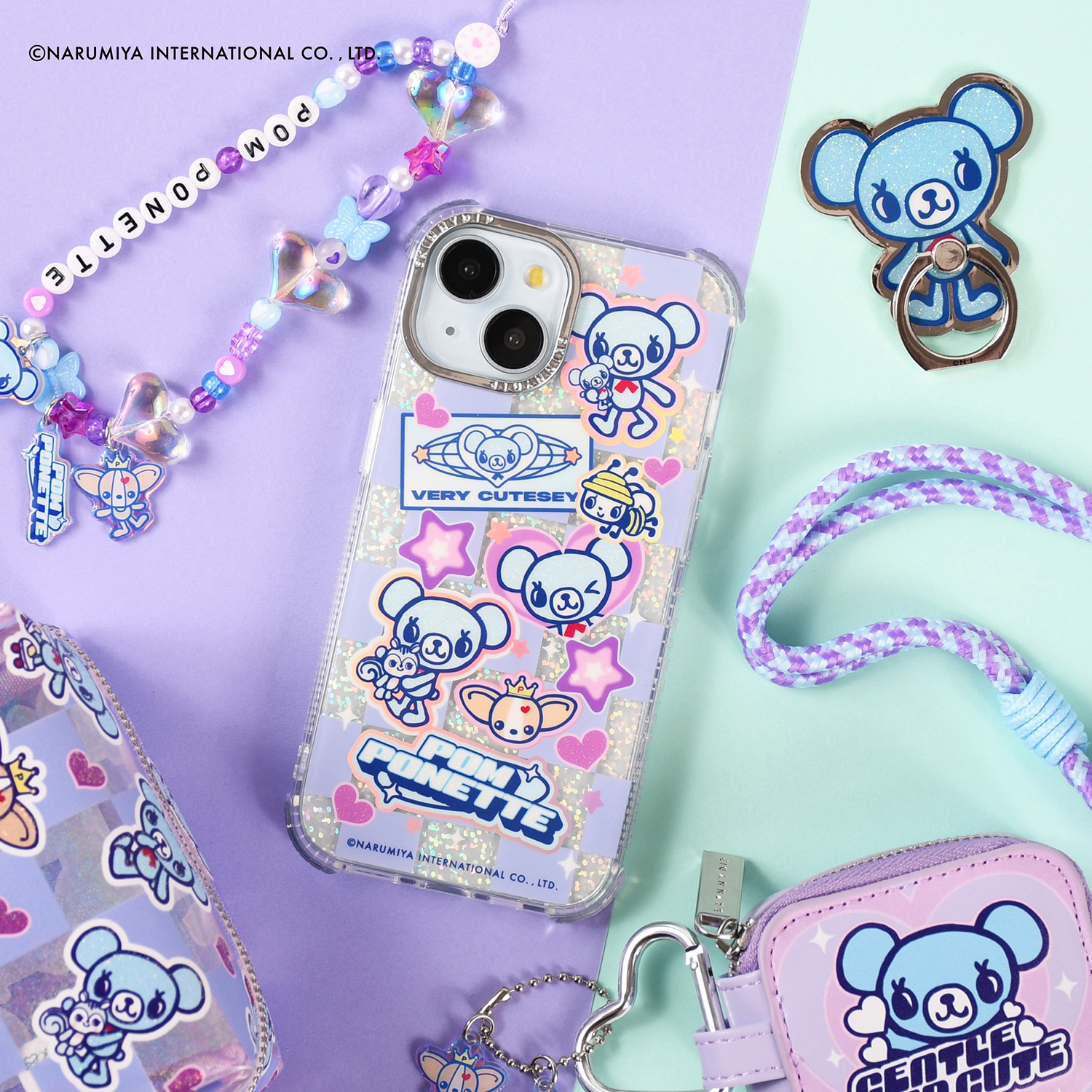 フォンストラップ ポンポネット ジュニア ナルミヤキャラクターズ