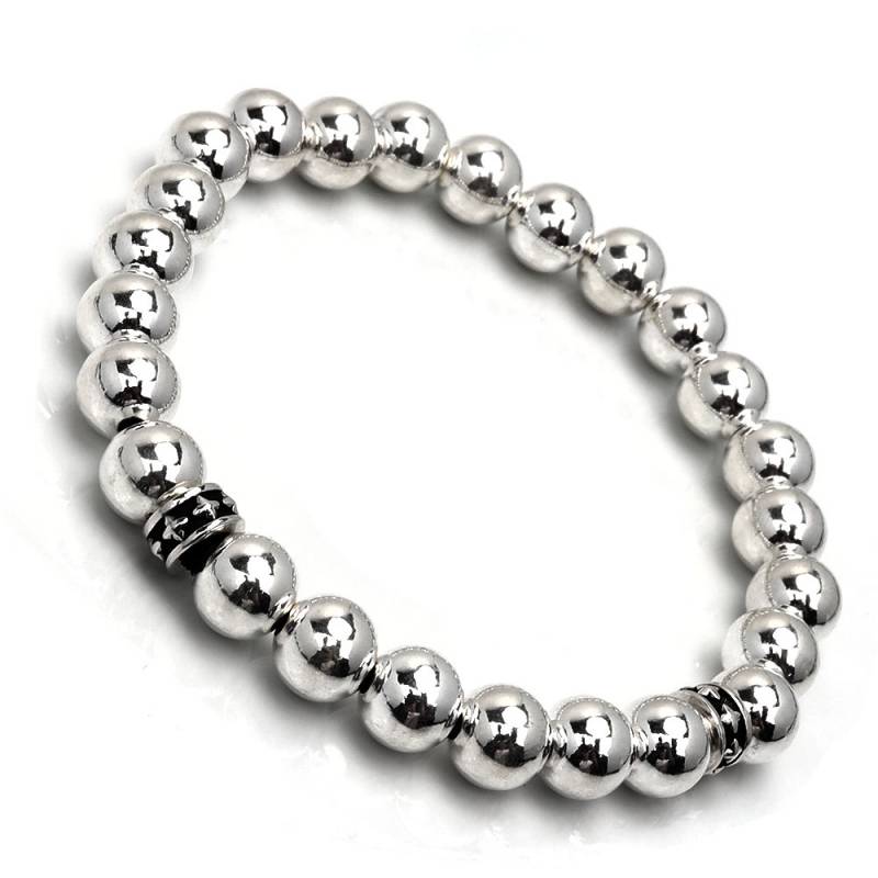 925 シルバーボールチェーンブレス [bs187] | スタイルで探す,シンプル