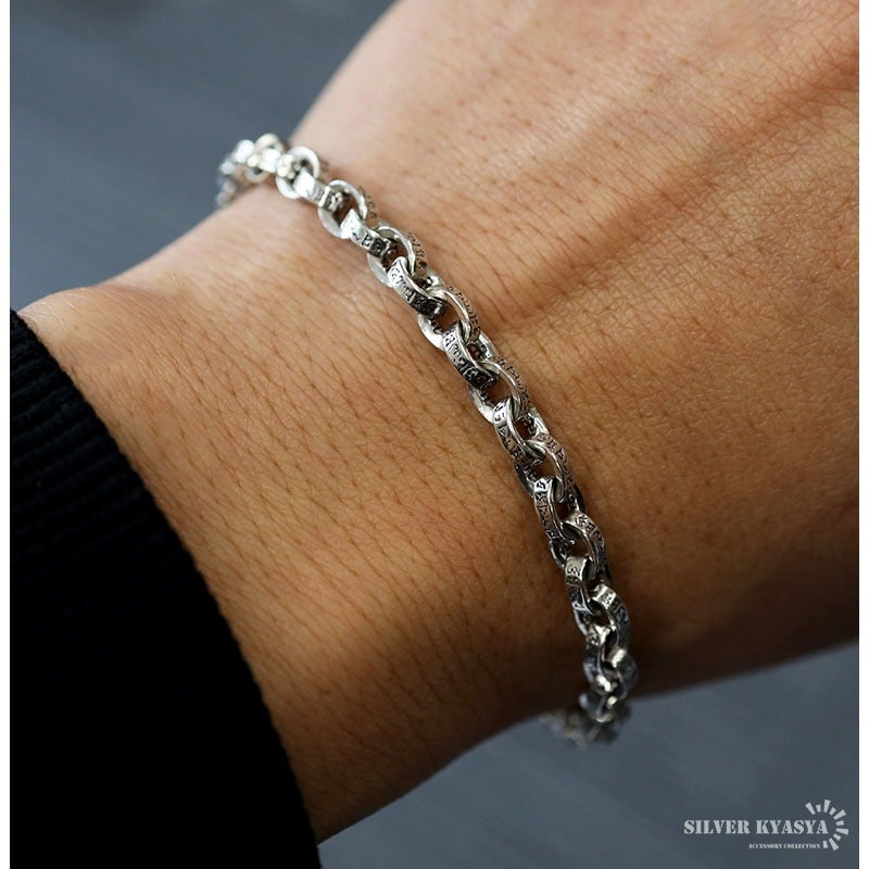 925 ペーパーチェーンブレスレット [bs099] | スタイルで探す,ゴシック