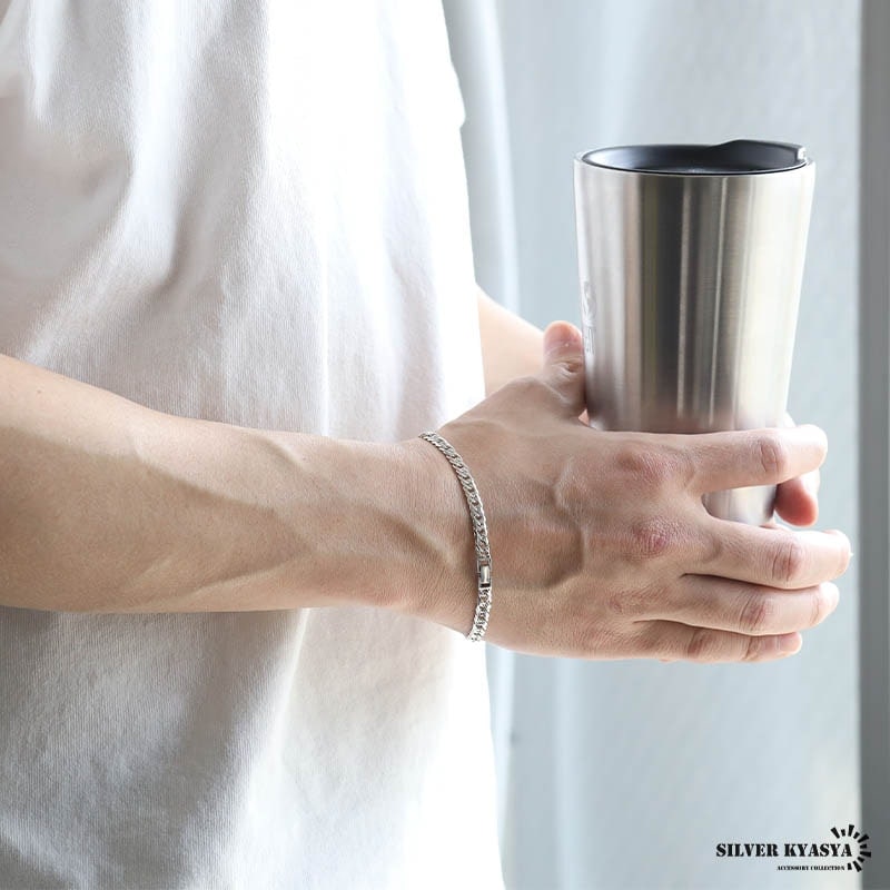 シルバー925 ダブル喜平ブレスレット [bs253] | ブレスレット,シルバー