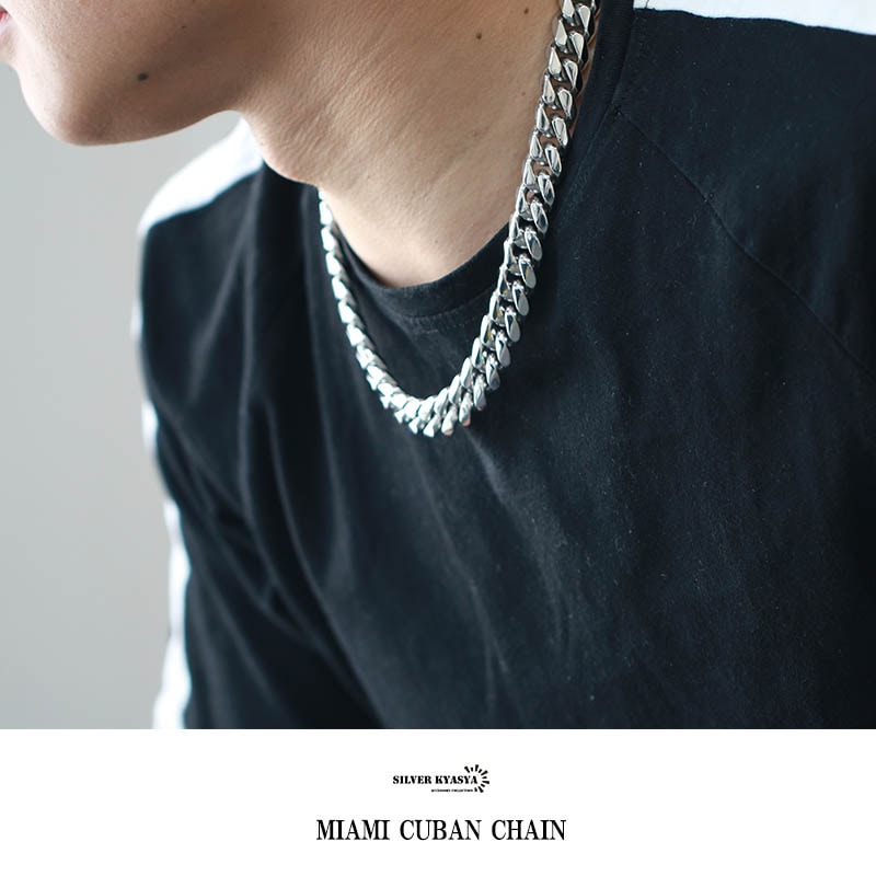 ステンレス 6面喜平ネックレス 14mm [n309-silver-14mm] | スタイルで