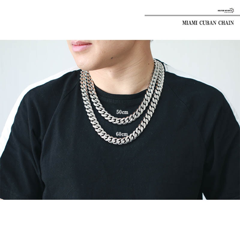 ステンレス 6面喜平ネックレス 14mm [n309-silver-14mm] | スタイルで