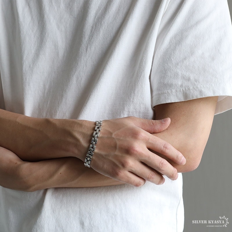 シルバー925 時計ベルトブレスレット [bs230] | スタイルで探す