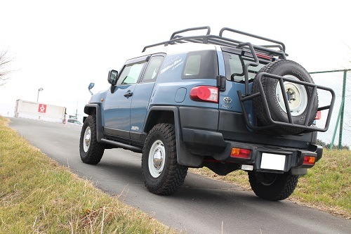 Bruce & Shark リアラダー トヨタ RAV4 FJクルーザー 合金鋼 Amazon.co.jp: Bruce & Shark リアラダー 適用トヨタ FJ クルーザー