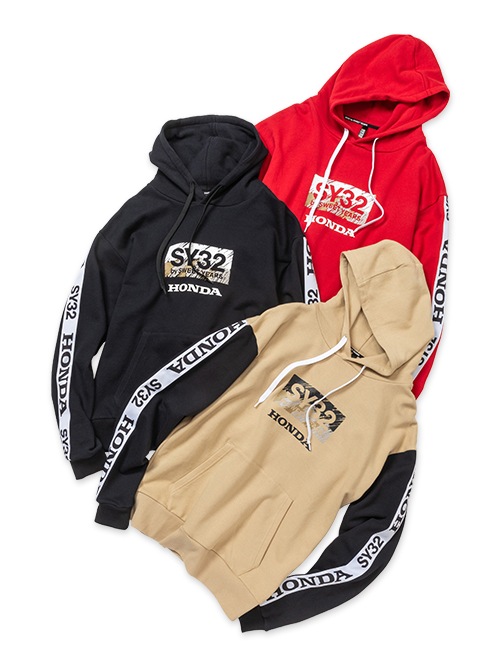 LOGO TAPE SWEAT HOODIE | ALL ITEMS | 【公式】SY32 by SWEET YEARS