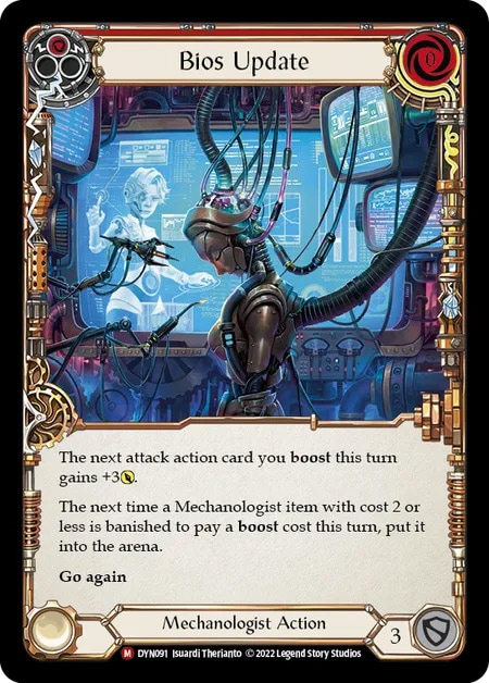 EN】《Rainbow Foil》[Mechanologist] Bios Update 「M」〔DYN091