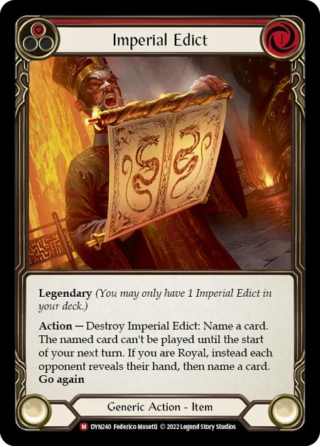EN】[Generic] Imperial Edict 「M」〔DYN240〕 | Generic | TOKYO FAB