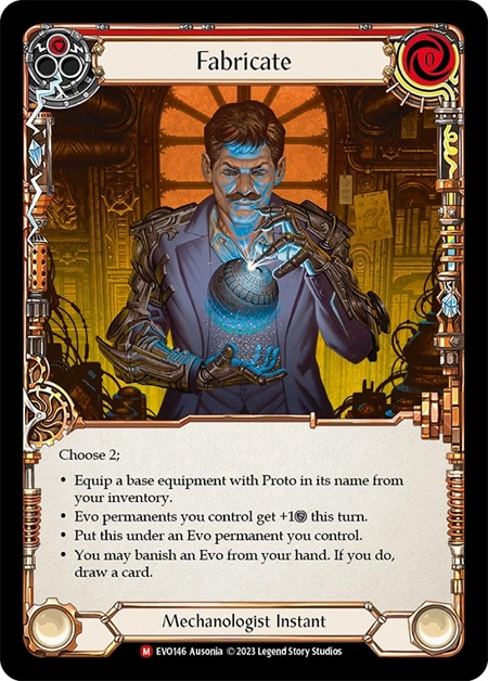 EN】[Mechanologist] Fabricate 「M」〔EVO146〕 | Mechanologist