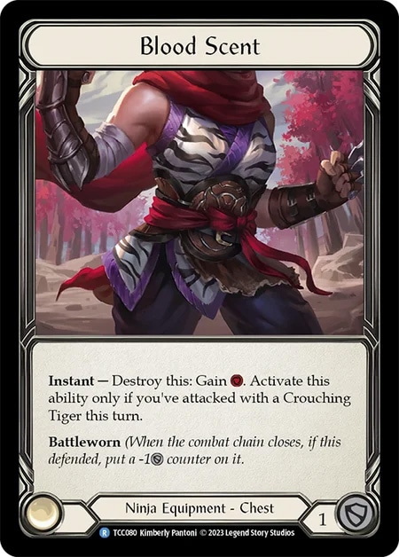 EN】[Ninja] Blood Scent 「R」〔TCC080〕 | 春準備！新生活応援セール