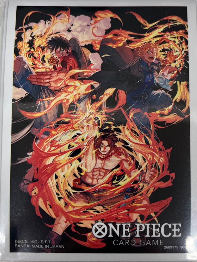 リミテッドカードスリーブ エース・サボ・ルフィ【70枚入り / 未開封