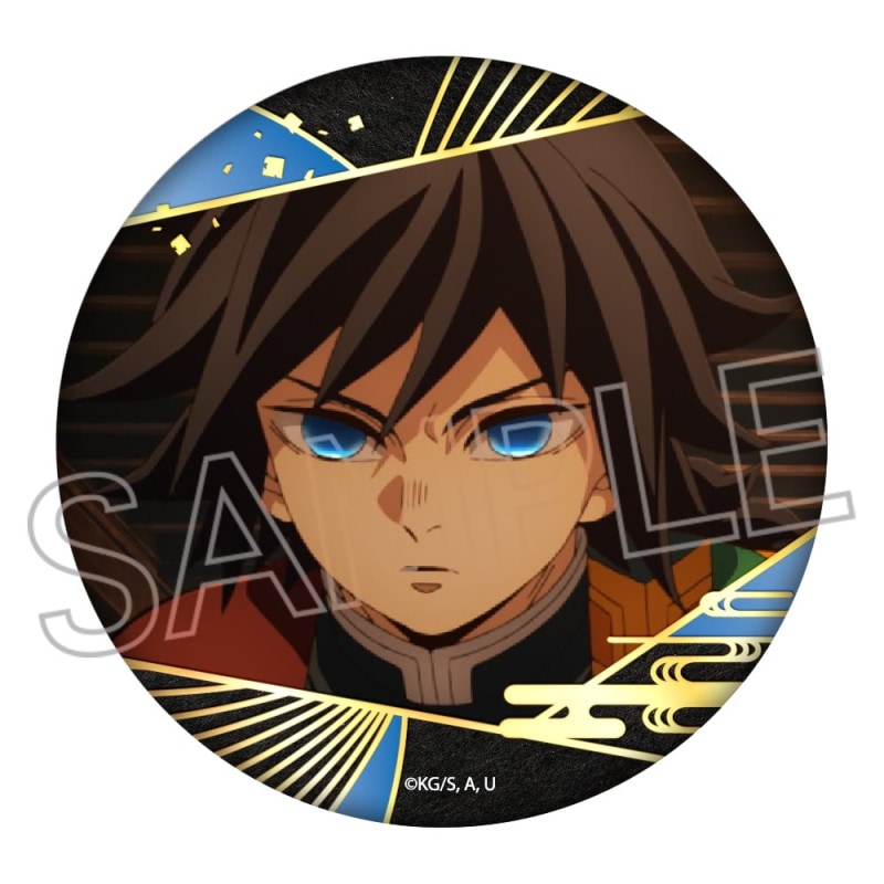 鬼滅の刃 AGF 冨岡義勇 缶バッジ メタルバッジ 鬼滅の刃 AGF2023