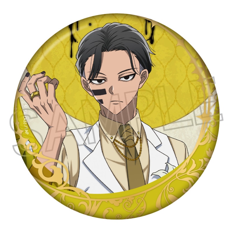 桃源暗鬼 天使と悪魔 箔押し缶バッジ 無陀野無人 | 桃源暗鬼