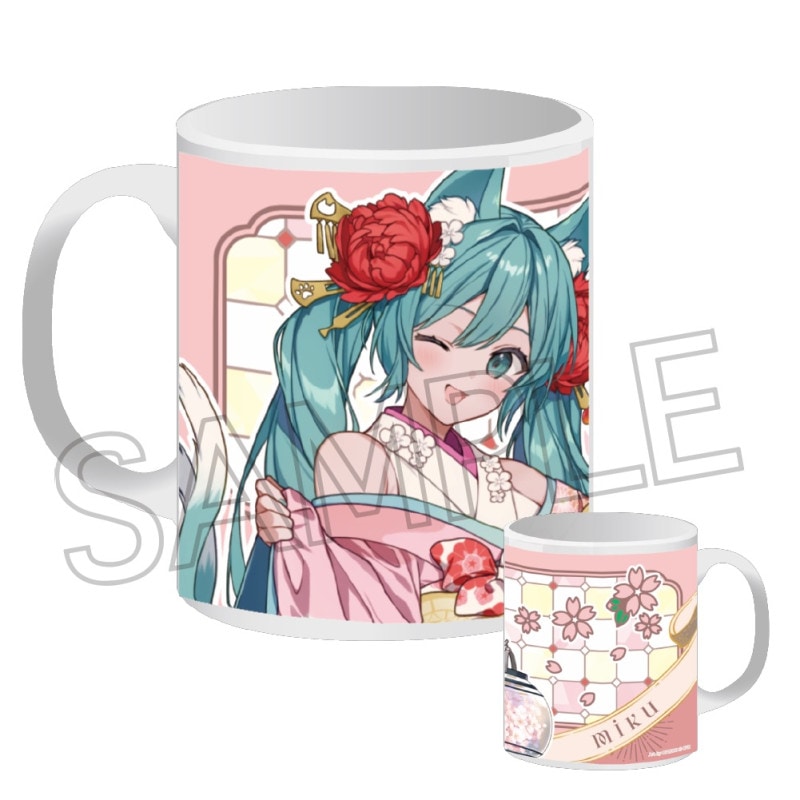 初音ミク 百鬼夜行 ～麗宴～ マグカップ A 猫又（ねこまた） | 初音