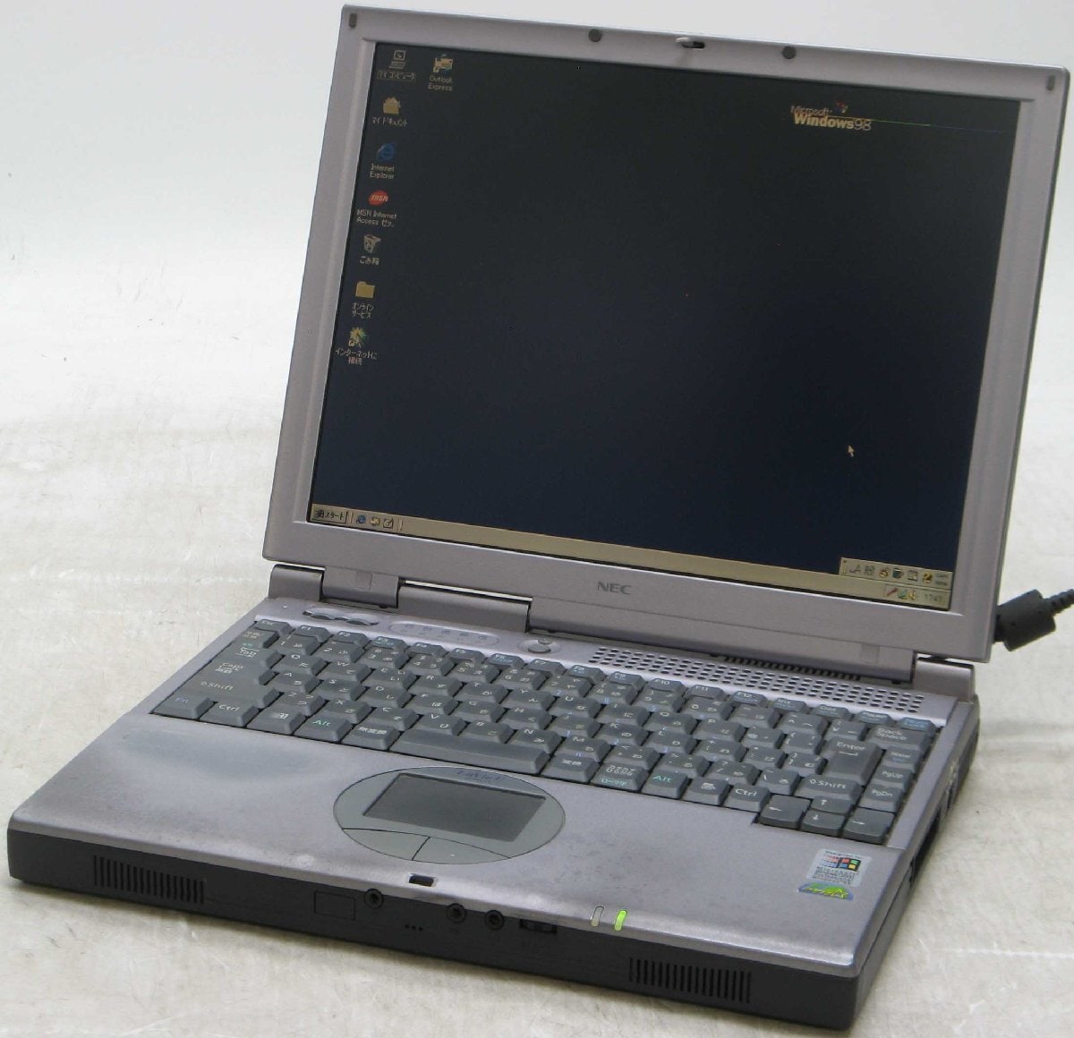A3-1091/NEC LaVie U PC-LU45L33D AMD Windows 98SE 中古 ノート