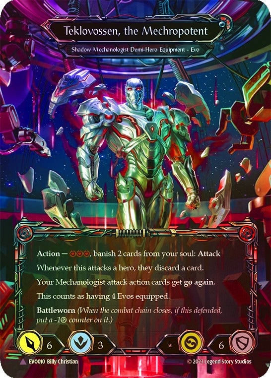 ENG】【Cold Foil】【Marvel】[Mechanologist] Singularity