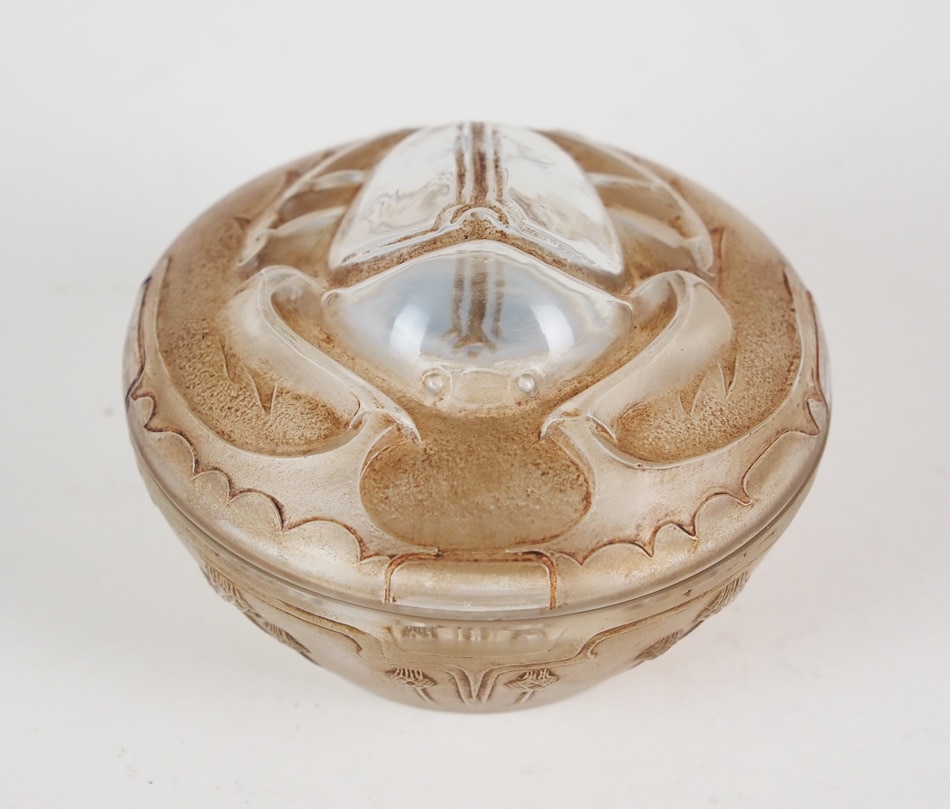 ルネ・ラリック 「蓋物：SCARABÉE」 | | アトリエ・ブランカ