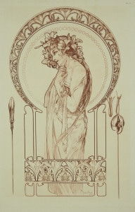 アルフォンス・ミュシャ 「装飾資料集・PL.49」 | | アトリエ・ブランカ