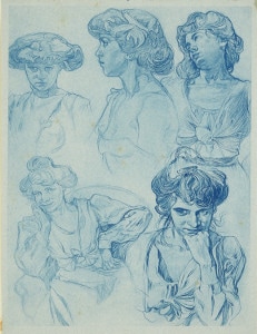 アルフォンス・ミュシャ 「装飾資料集・PL.40」 | | アトリエ・ブランカ