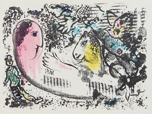 マルク・シャガール 「赤い馬と太陽」 | | アトリエ・ブランカ