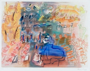 ラウル・デュフィ 「ドーヴィルの競馬場」 | | アトリエ・ブランカ