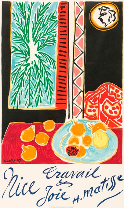 アンリ・マティス 「ニース Travail et Joie」 | | アトリエ・ブランカ