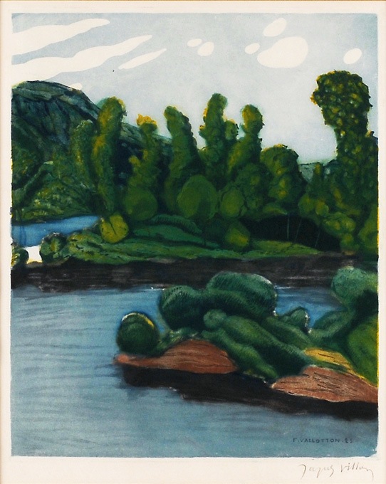 フェリックス・ヴァロットン 「水辺の風景」 | | アトリエ・ブランカ