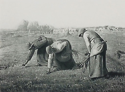 J=F・ミレー 「落穂拾い（ミニアチュール）」 | | アトリエ・ブランカ