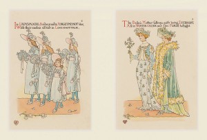 ウォルター・クレイン 「フラワー・ウェディング（P.34-35